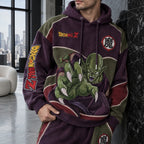 Unisex Oversized Casual Anime-print Hoodie