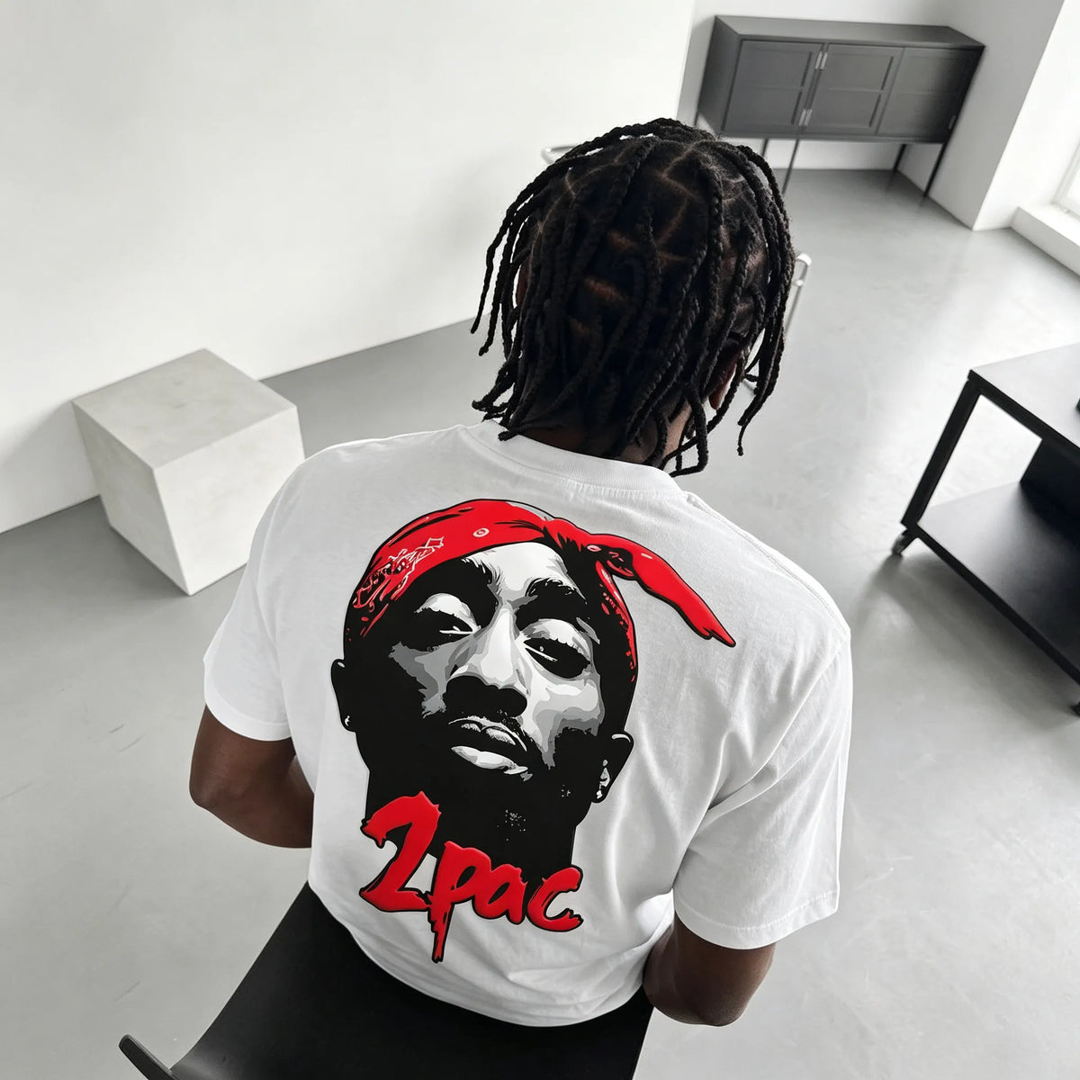 Unisex West Coast Legend Print Short-Sleeve T-Shirt