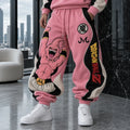 Unisex Loose-fit Casual Lantern-style Sweatpants