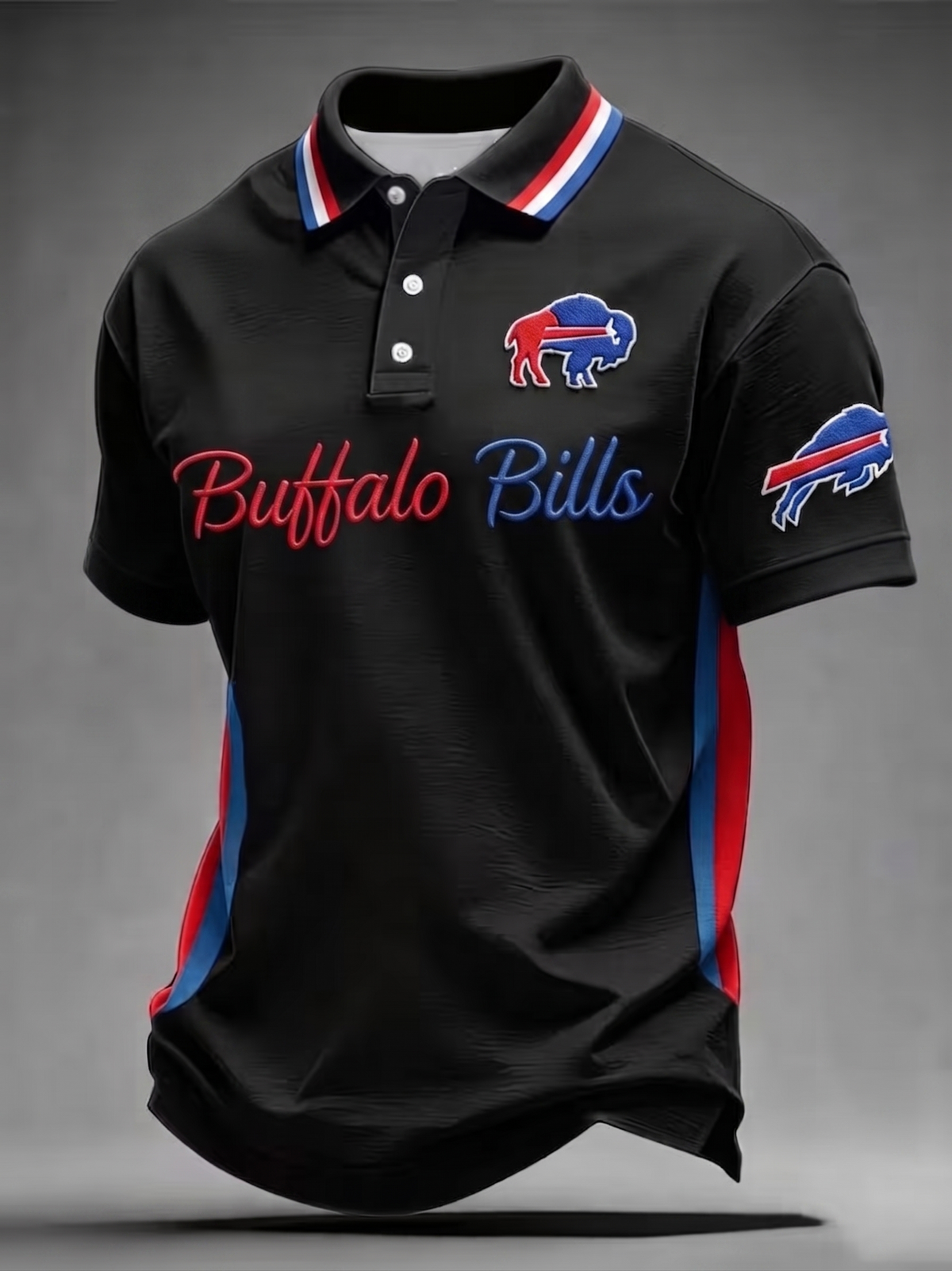 Men's Football Short-Sleeve Polo Shirt