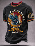 Men's Music Print T‐Shirt