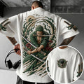 Unisex Anime-Style Retro Oversized T-Shirt