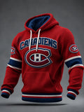 Men's Retro Ice Hockey Hoodie