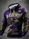Men's Football Print Sweatershirt