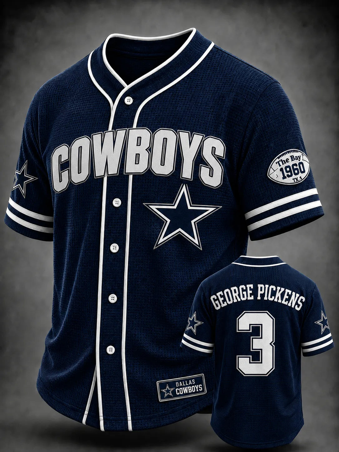 Men's Football Print Shirt
