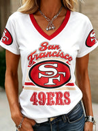 Women's Casual Print T-Shirt