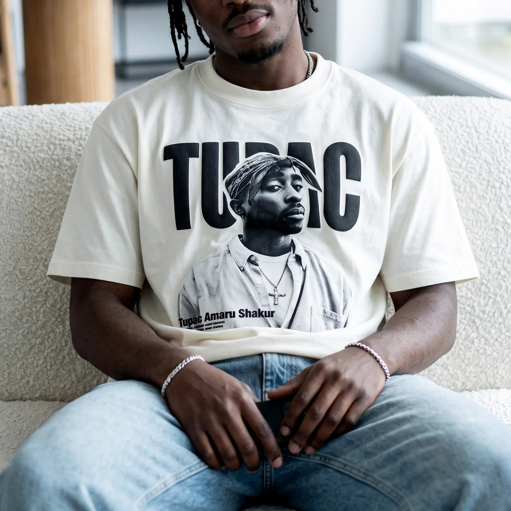 Unisex West Coast Legend Print Short-Sleeve T-Shirt