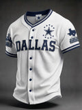 Men's Football Fan Print Sports Jersey