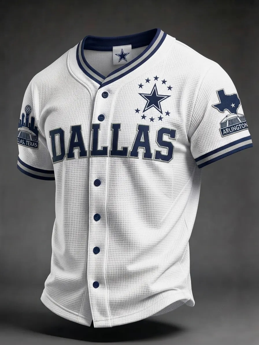 Men's Football Fan Print Sports Jersey