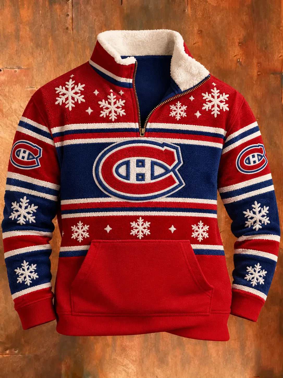 Men's Football Print Hoodie