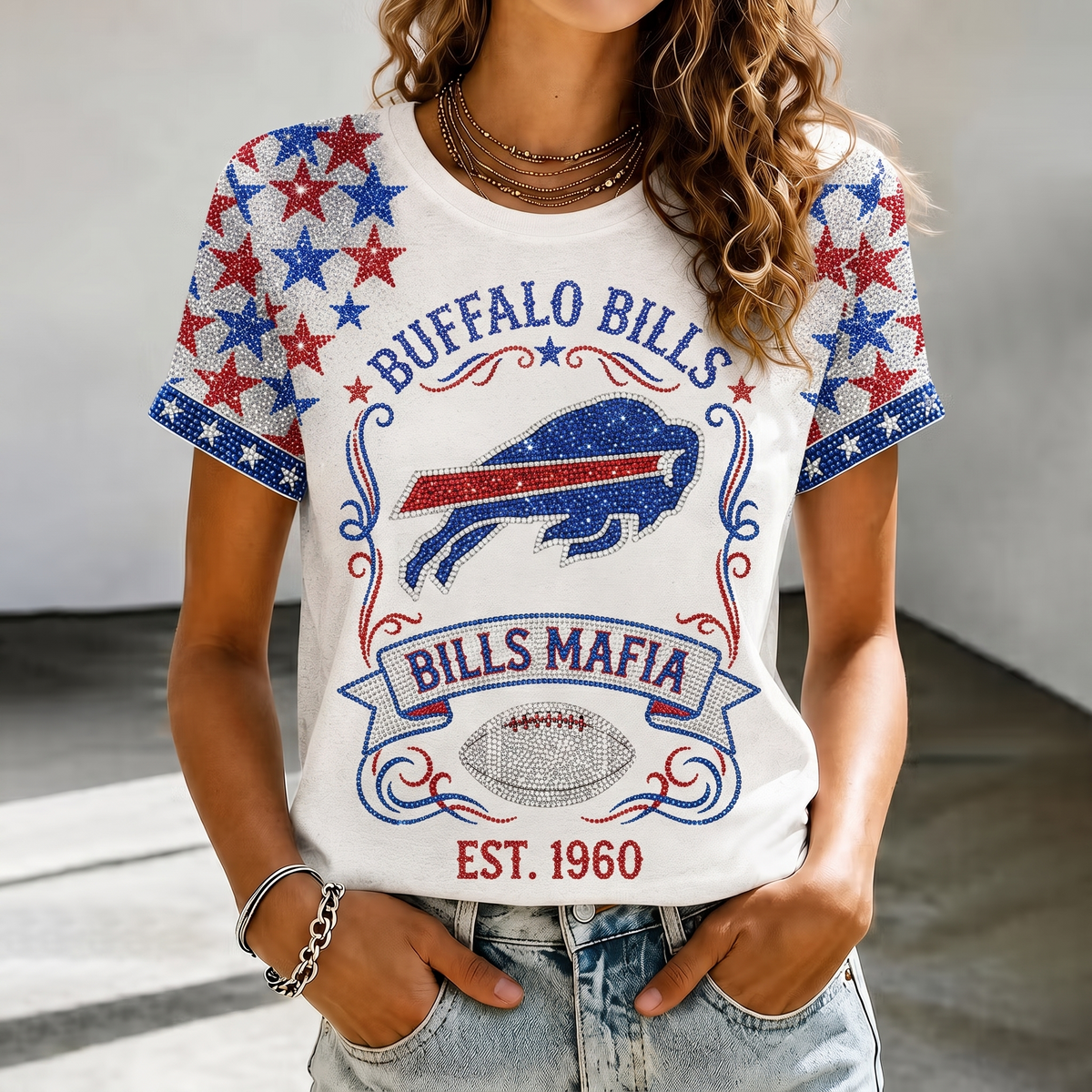 Women's Football Fan T-Shirt