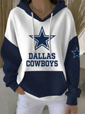 Women's Football Long-Sleeve Hoodies