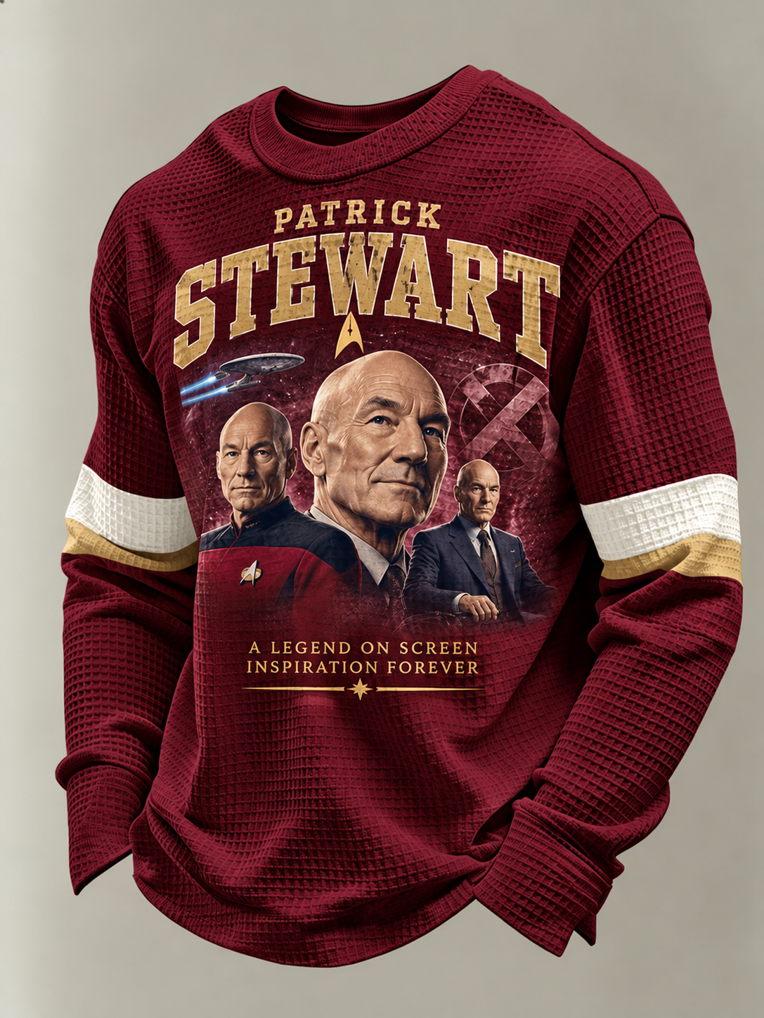 Men's Long-Sleeved Football Fan Top