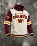 Men's Football-Print Hoodie