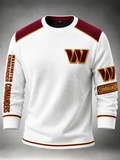 Men's Football Print Sweatshirt