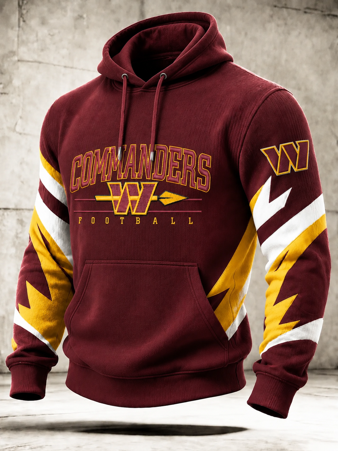 Men's Football Print Hoodie
