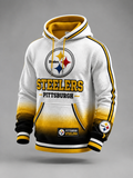 Men's Football-Print sweatshirt