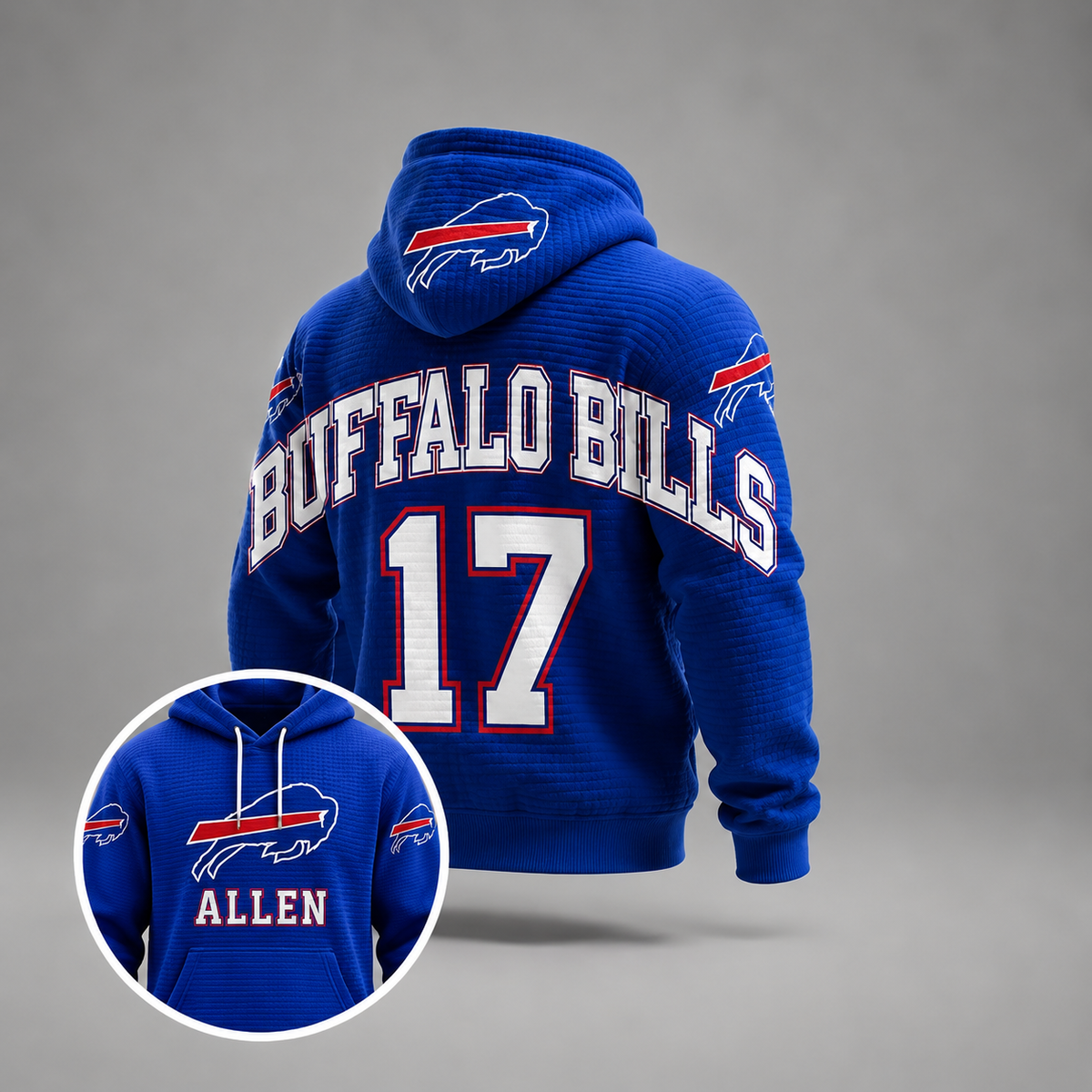 Men's Football-Print sweatshirt