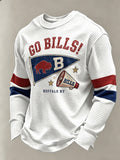 Men's Long-Sleeved Football Fan Top