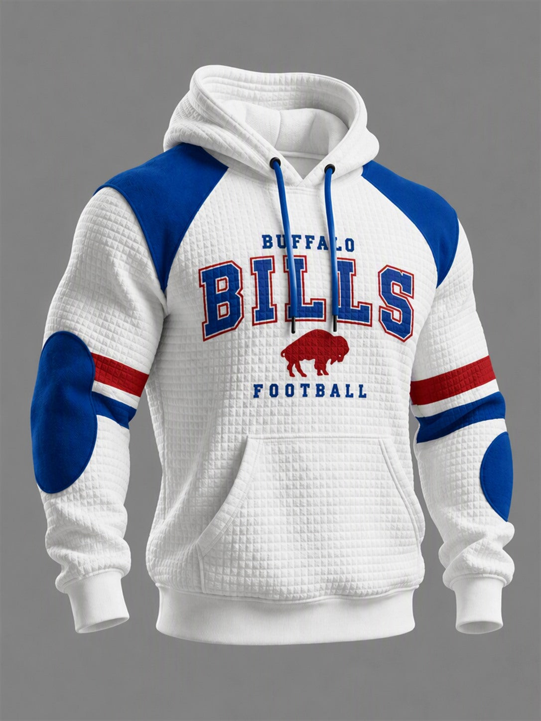 Men's Football-Print Sweatshirt