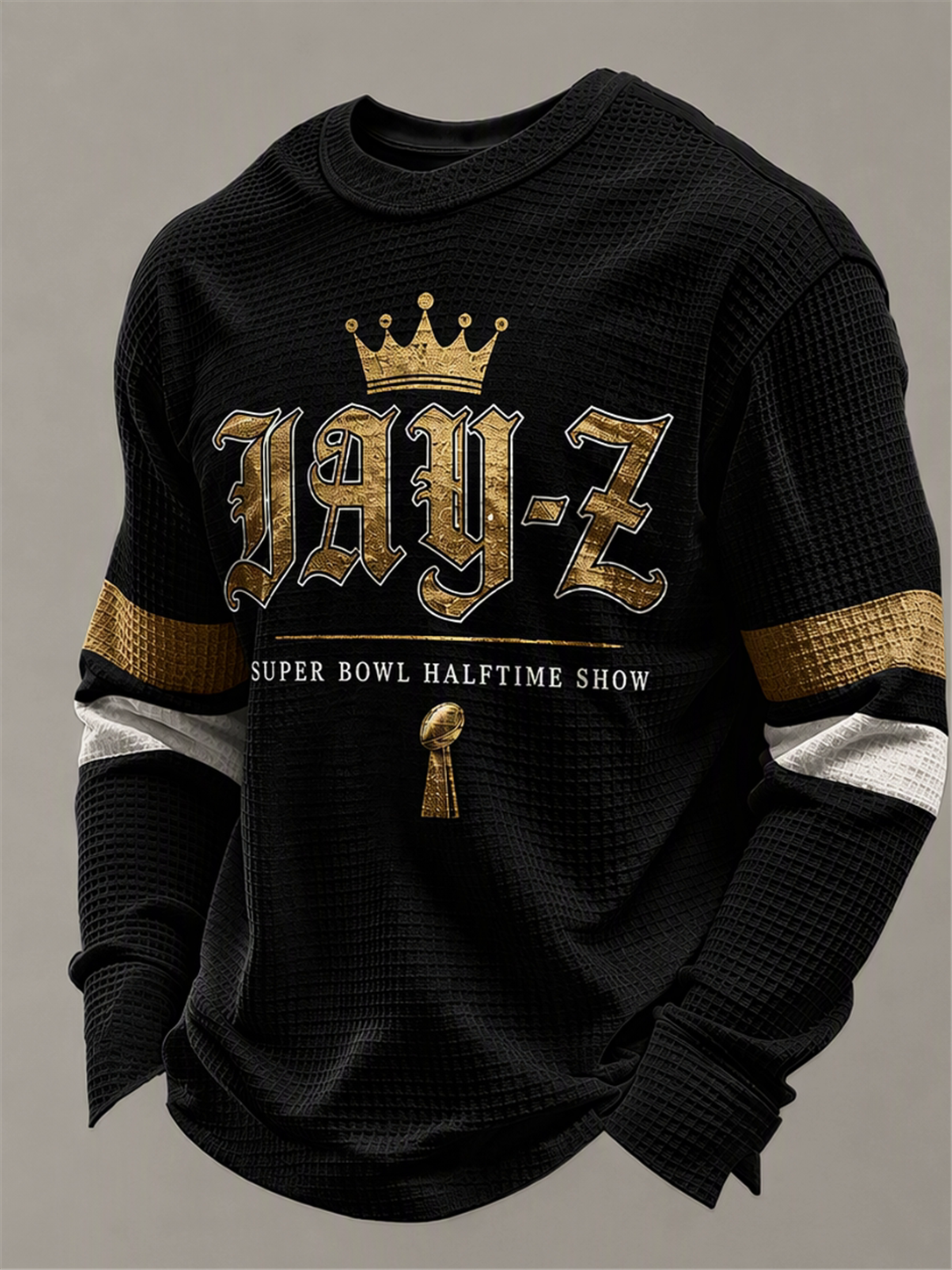 Jay-Z Long-Sleeved Football Fan Top