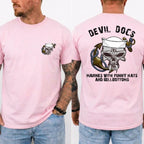 American Guardian USMC Devil Dogs Skull Anchor Shirt