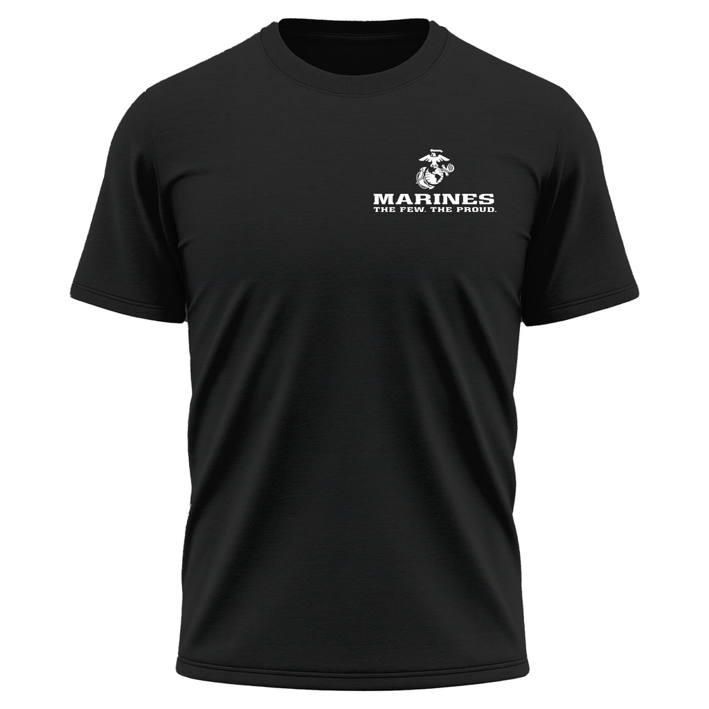 Marines The Few The Proud Chest Seal Performance T-shirt