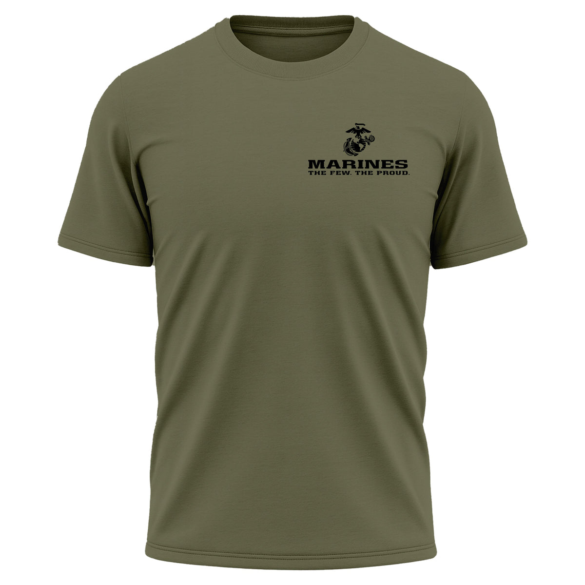 Marines The Few The Proud Chest Seal Performance T-shirt