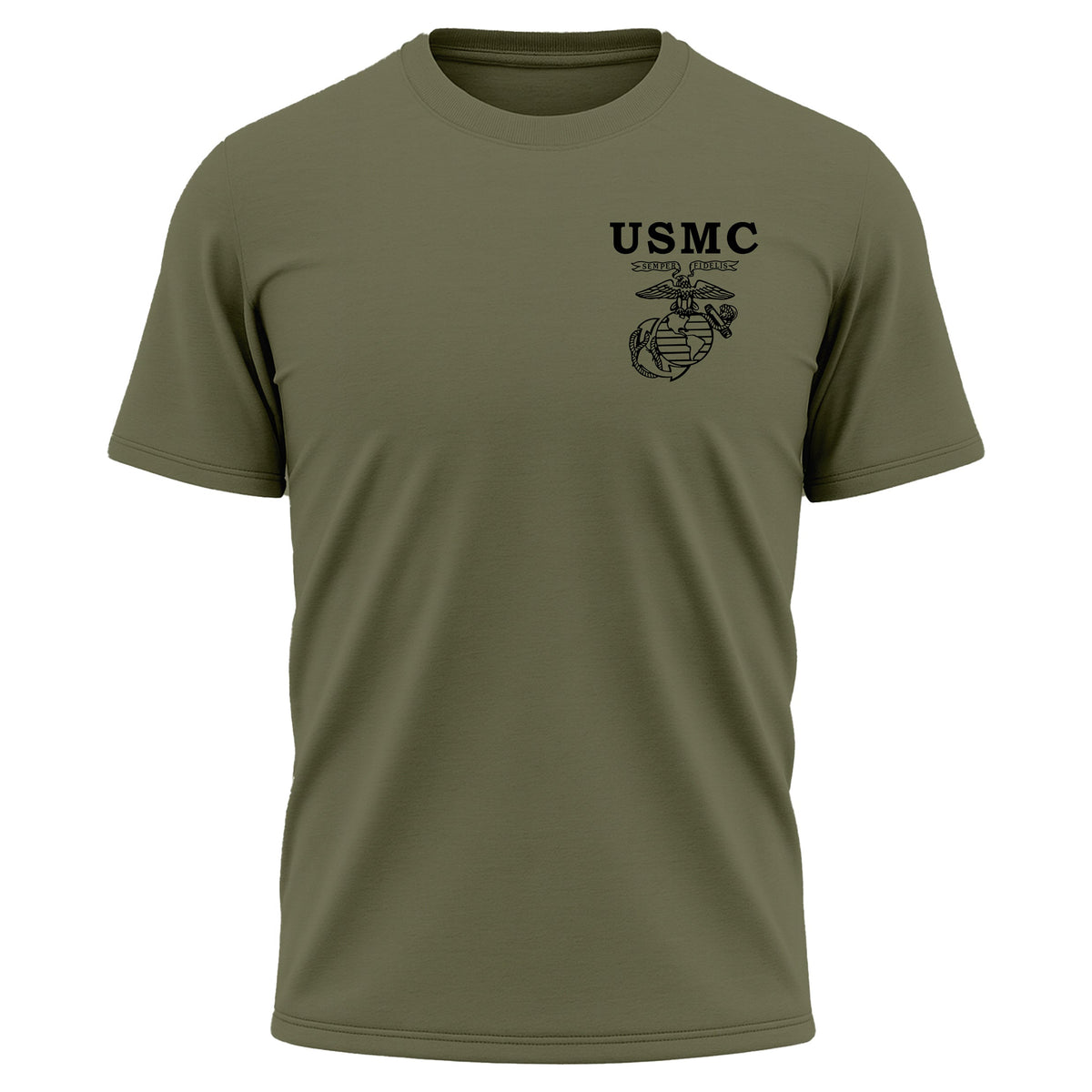 USMC Old School EGA Performance T-Shirt