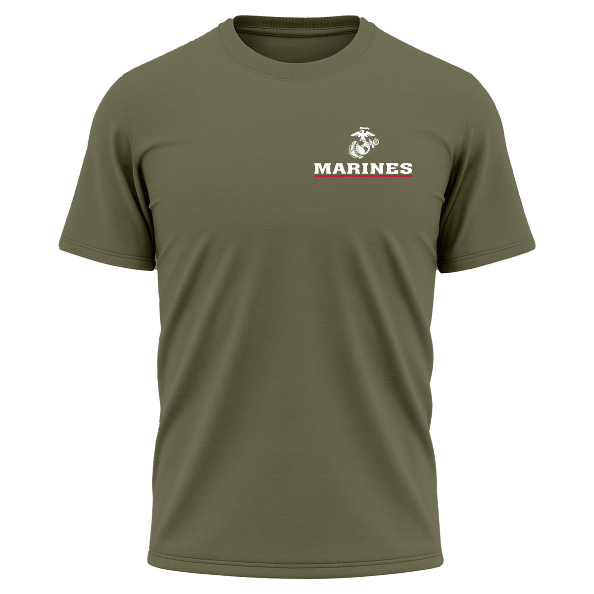 Marines Red Line EGA Performance T-shirt