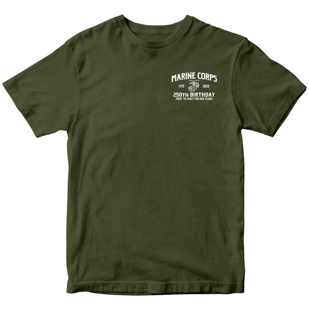 Marines 250th Birthday Tun Tavern T-shirt
