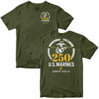 Marines 250 Years T-shirt