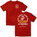 Marines 250 Years T-shirt