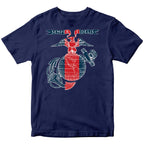Marines Blood Stripe EGA Seal T-shirt