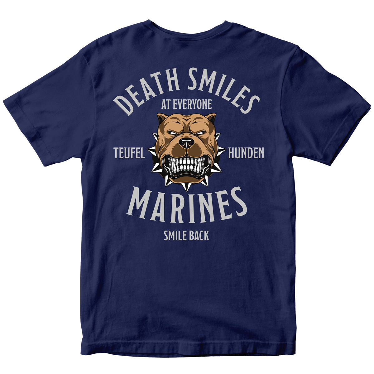 Death Smiles, Marines Smile Back T-Shirt