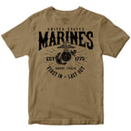 U.S. Marines First In Last Out T-Shirt