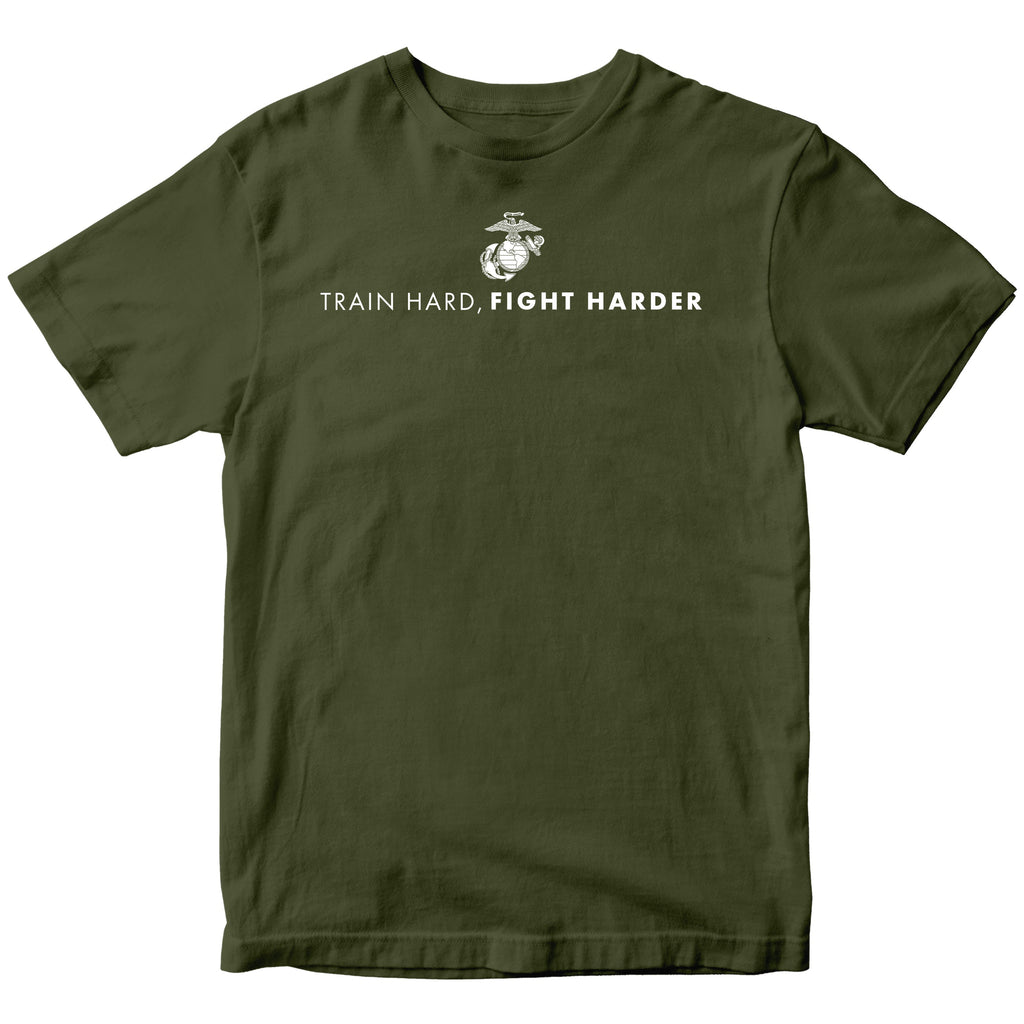Marines "Train Hard, Fight Harder" T-shirt