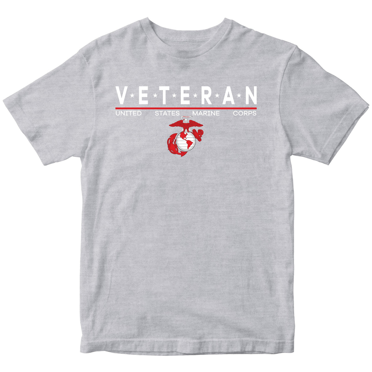 United States Marine Corps Veteran Star T-Shirt