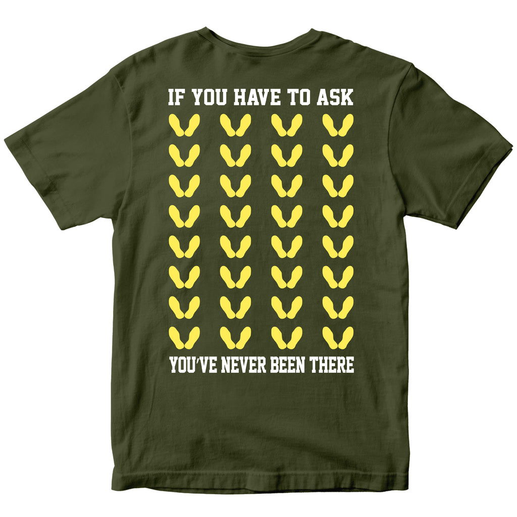 Marines Yellow Footprints T-Shirt
