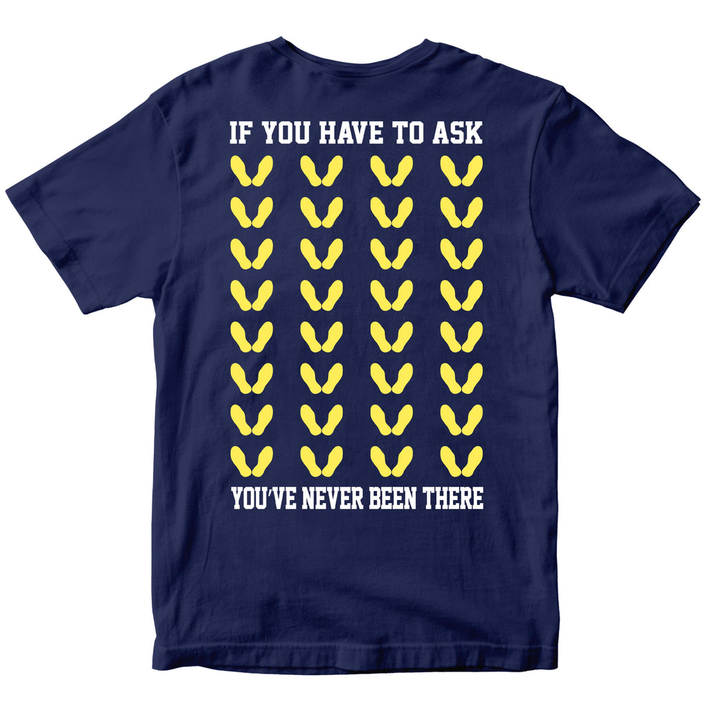 Marines Yellow Footprints T-Shirt
