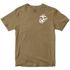 Marines Yellow Footprints T-Shirt
