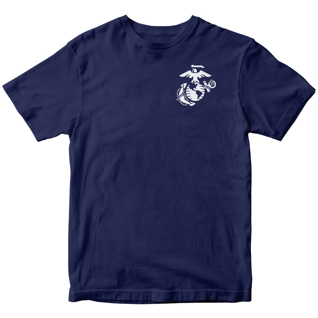 Marines Yellow Footprints T-Shirt