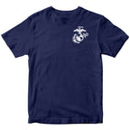 Marines Yellow Footprints T-Shirt