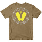 U.S. Marine Corps Yellow Footprints T-Shirt