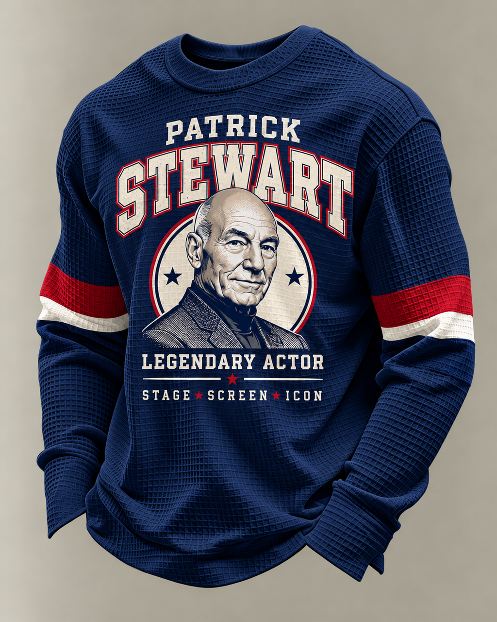 Men's Long-Sleeved Football Fan Top