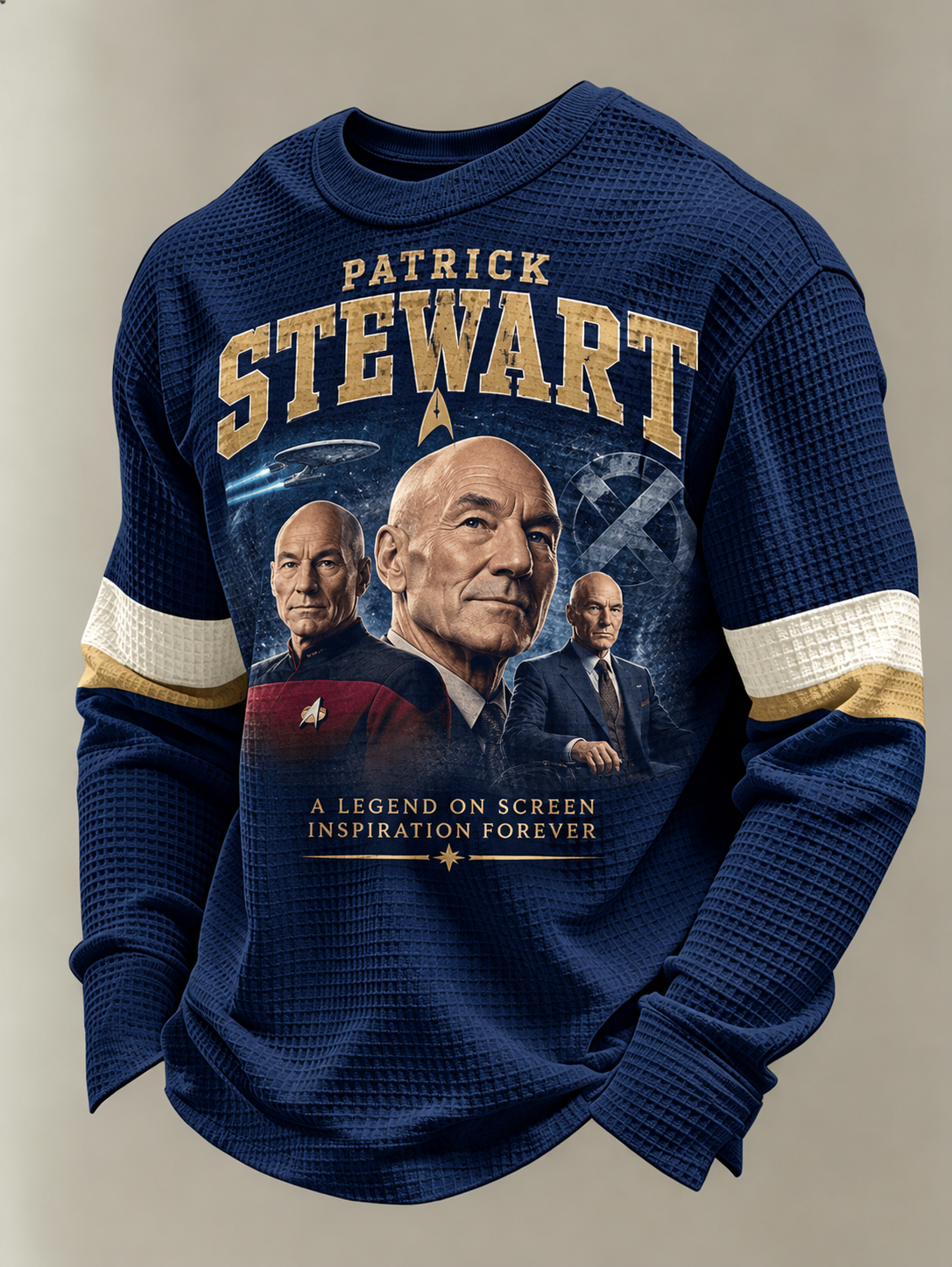 Men's Long-Sleeved Football Fan Top