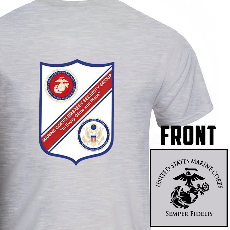 MSG Embassy Security Guard - USMC Unit T-Shirt