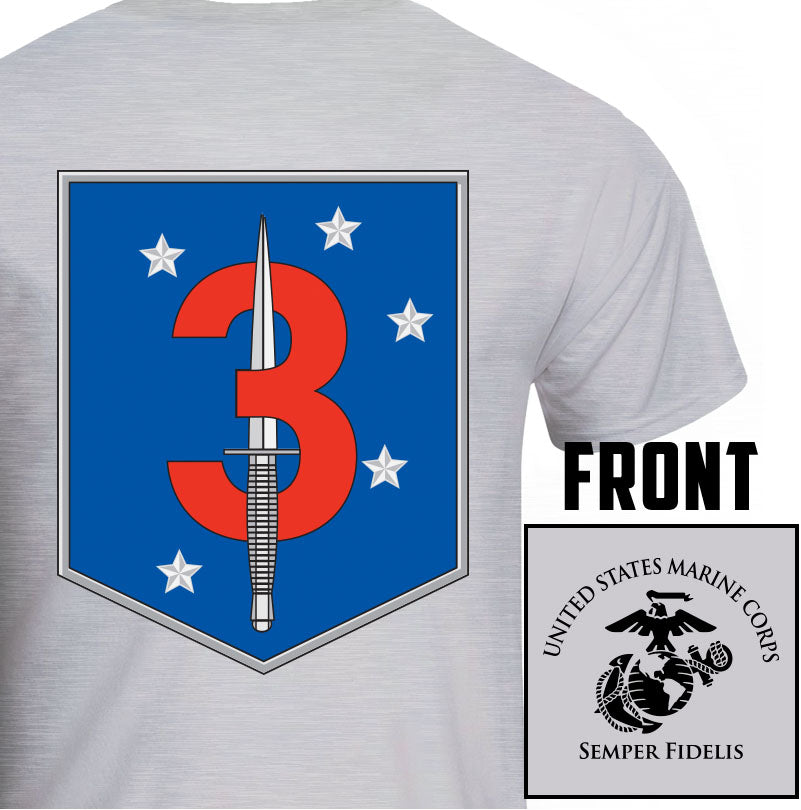 3rd Marine Raider Bn USMC Unit T-Shirt