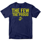 Marines The Few The Proud Safety Yellow T-shirt