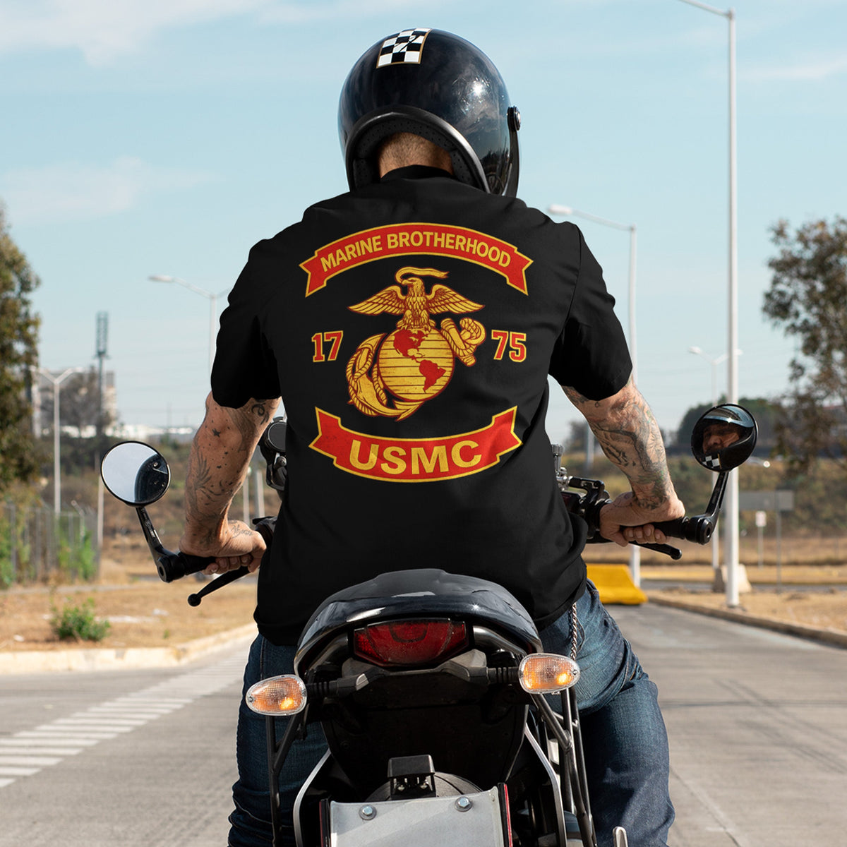 U.S. Marine Corps Motorcycle Tee